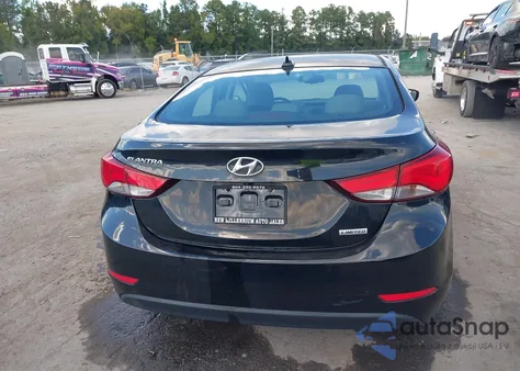 2014 Hyundai Elantra Limited из США, поврежденный, VIN 5NPDH4AE7EH457832